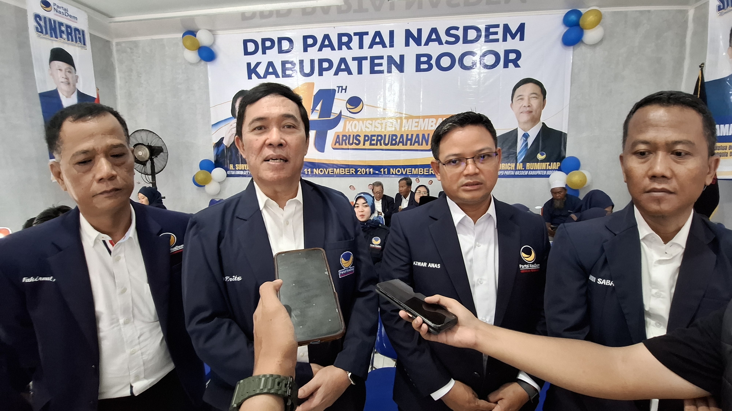 DPD NasDem Kabupaten Bogor Tegaskan Politik Sebagai Pengabdian di HUT ke-14 