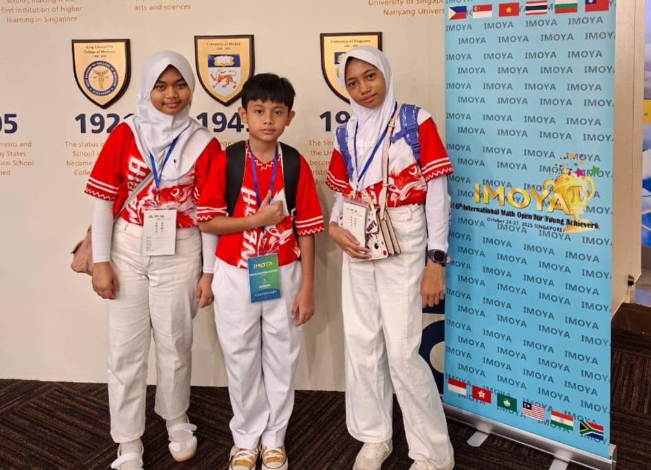 SD Islam Al Azhar BSD@Cileungsi Ukir Prestasi di Panggung Internasional Melalui IMOYA 2025 