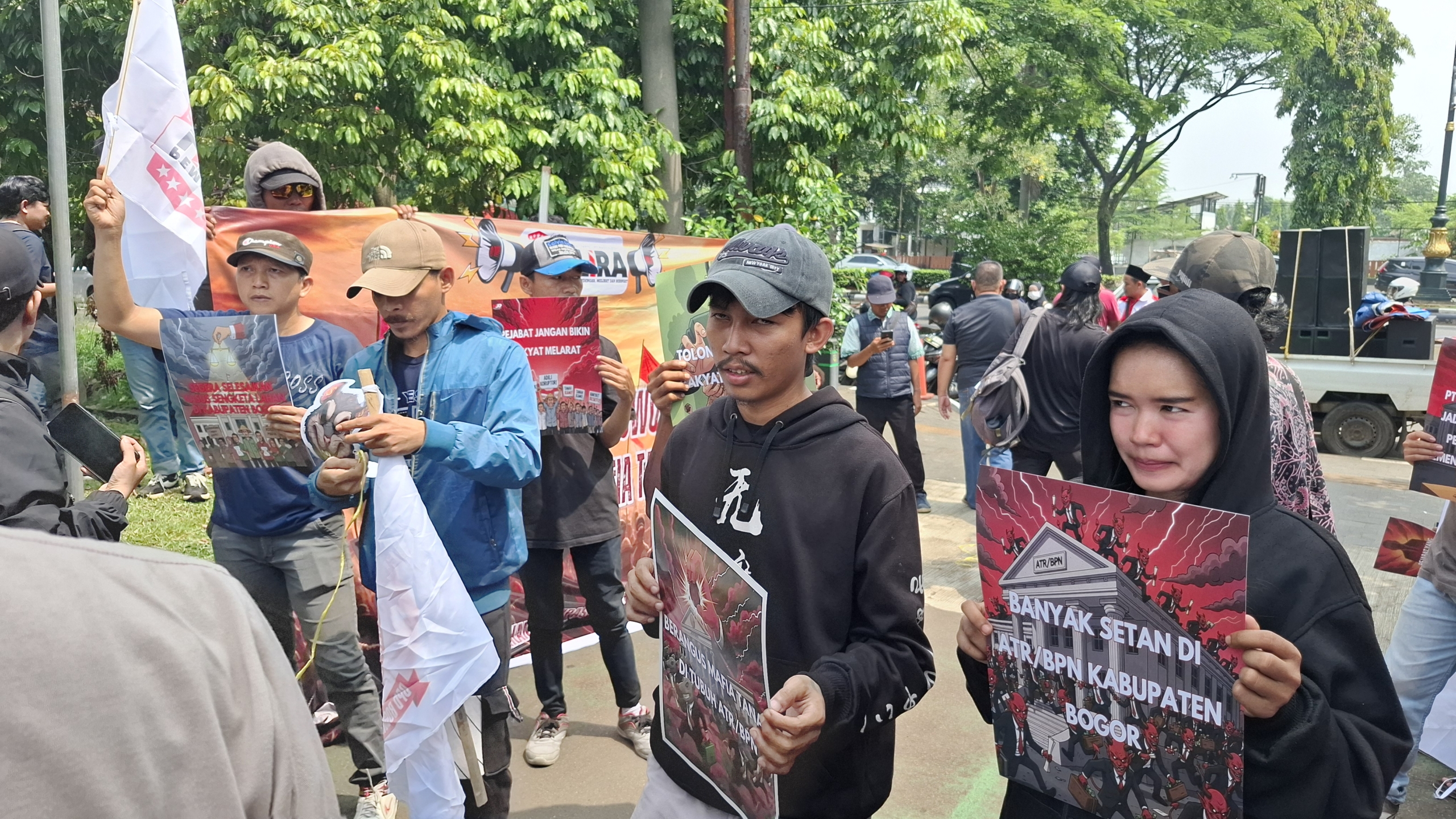 Pemuda LIRA Geruduk Kantor ATR/BPN, Soroti Sengketa Lahan di Kabupaten Bogor