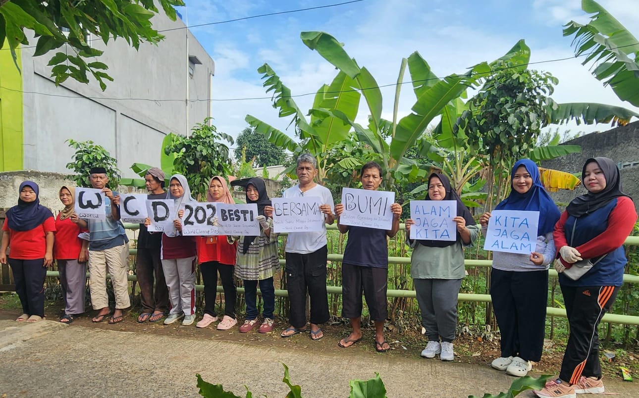 Sambut WCD, KRL Gemari Kabupaten Bogor Gelar Gotong Royong