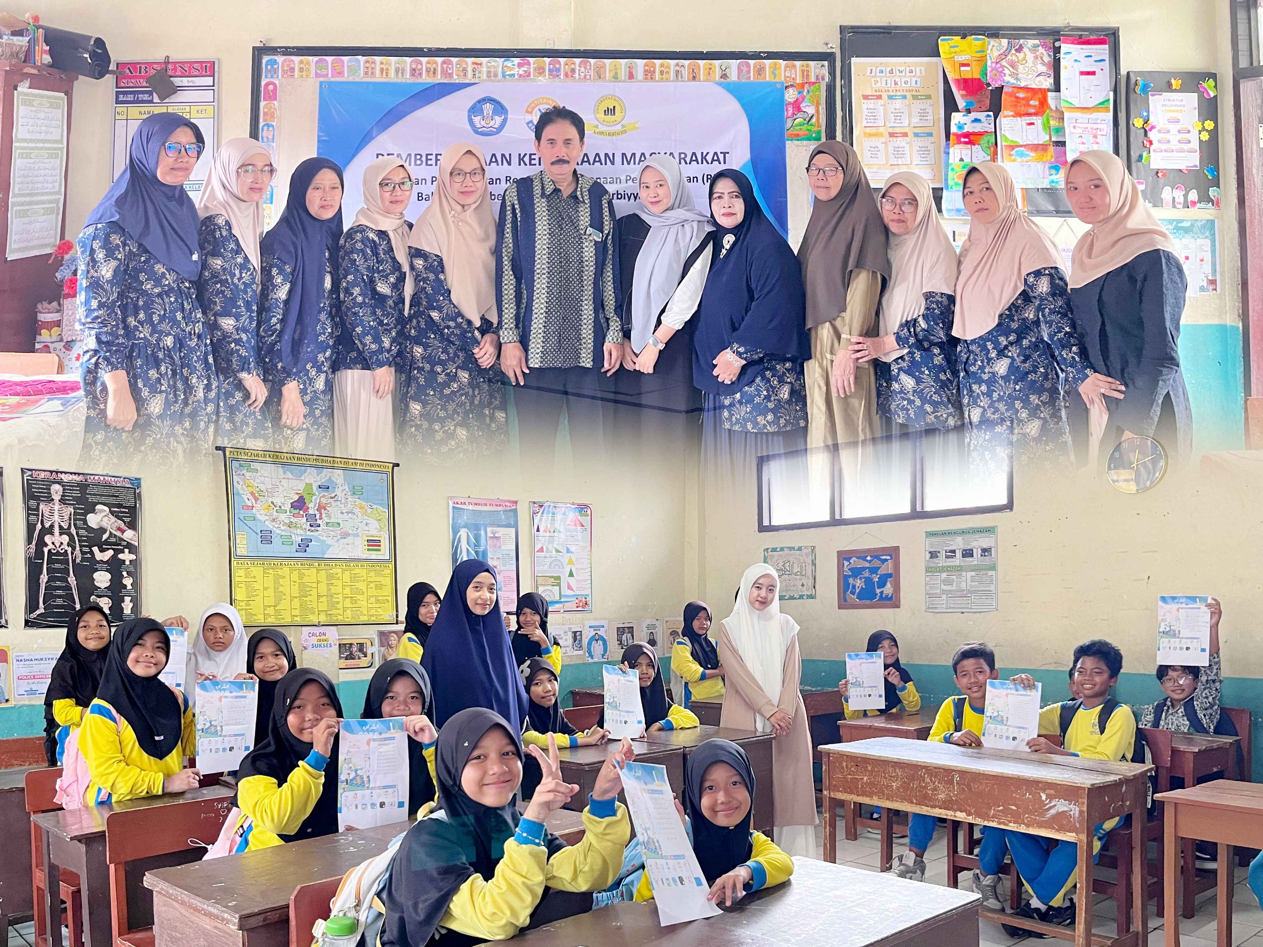 UNIDA Bimbing Guru MI Tarbiyyatul Falah Terapkan CEFR dalam Pembelajaran Bahasa Arab