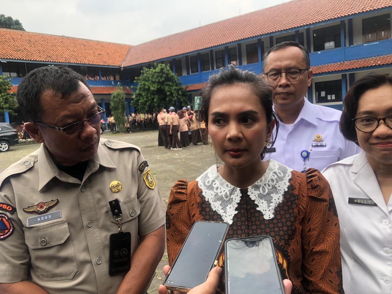 Pasca Bencana Non Alam di Sekolah, Marlyn Maisarah Bersama BMKG Gelar Sosialisasi Kebencanaan 