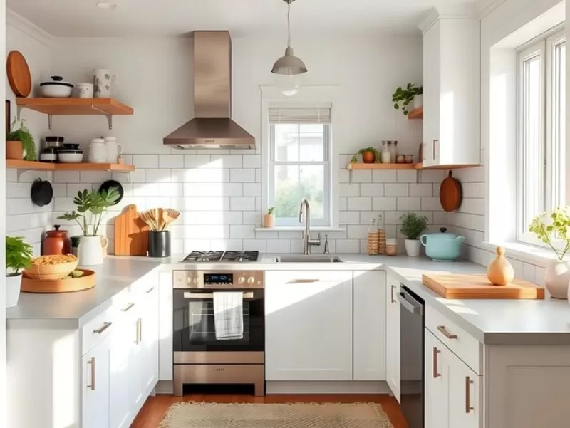 7 Tips Menata Dapur Sempit Tanpa Kitchen Set agar Tetap Rapi