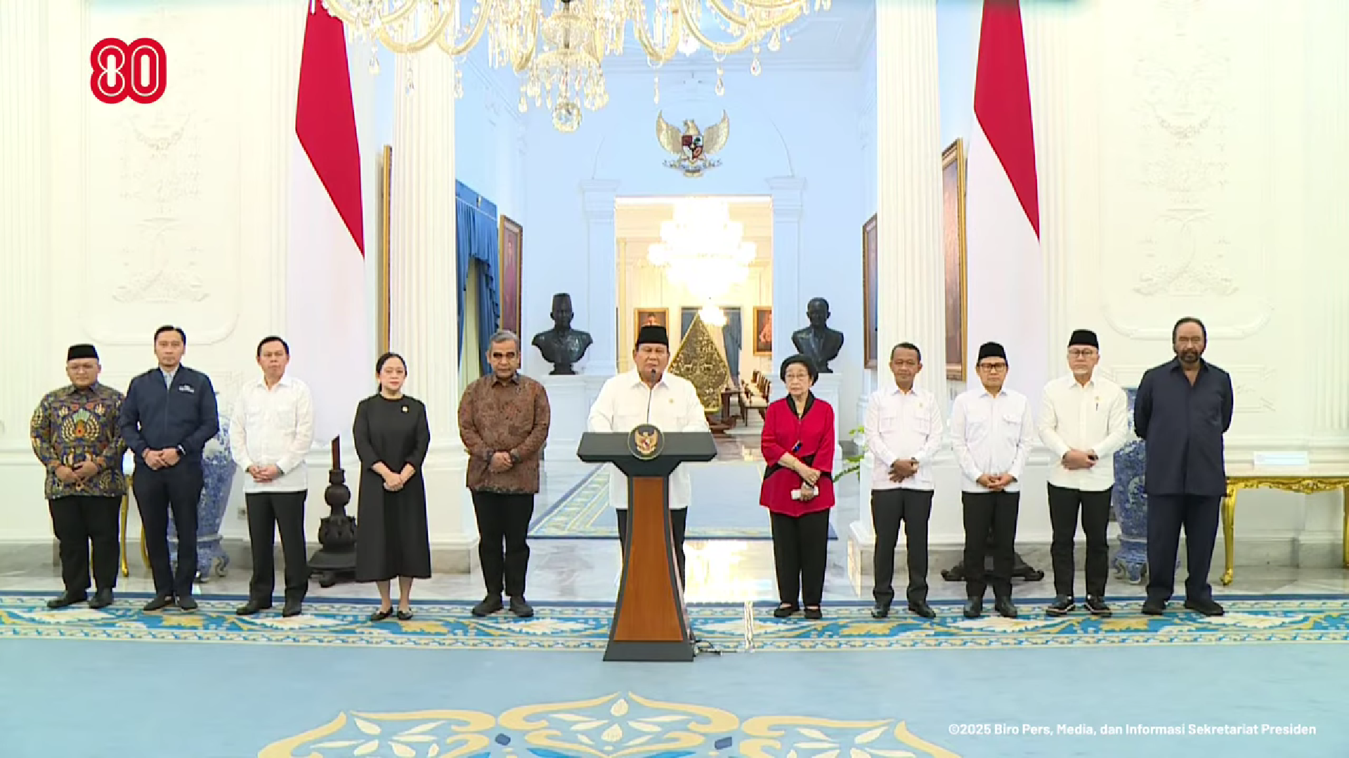 Gibran Di Mana Saat Eskalasi Demonstrasi? Jadi Sorotan karena Absen Saat Prabowo Kumpulkan Para Ketum Parpol