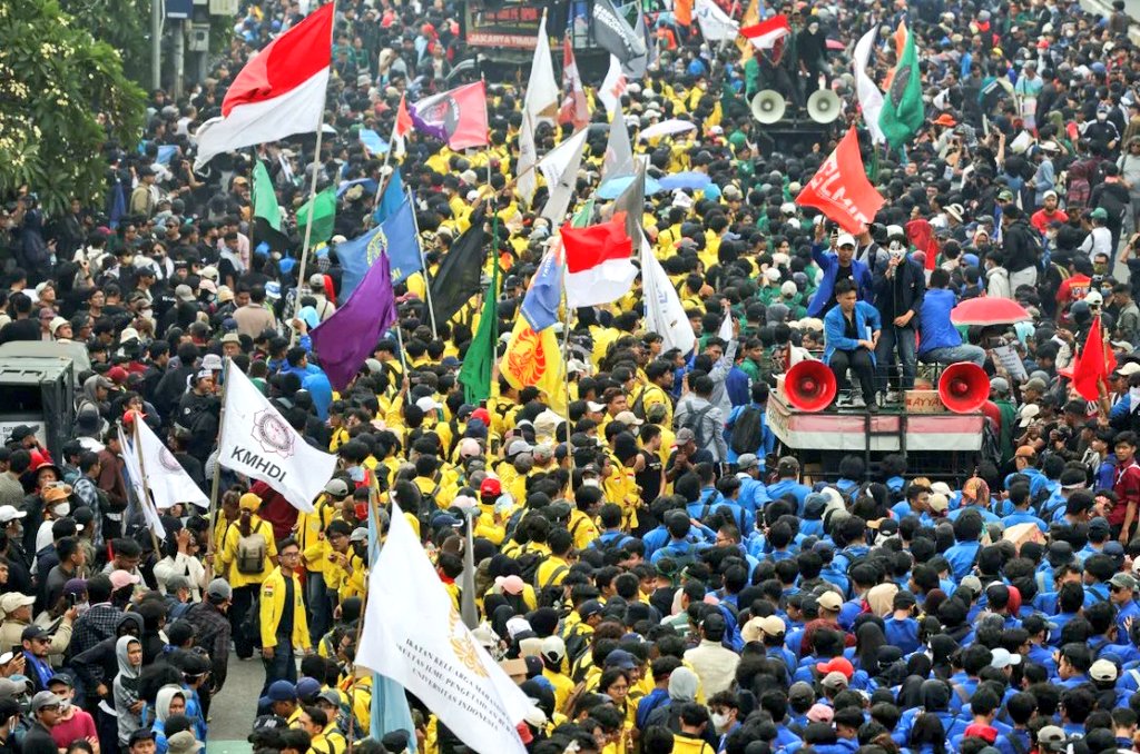 Aksi Demo Hari Ini 25 Agustus 2025 Mulai Jam berapa? Heboh Gaungkan Seruan Bubarkan DPR