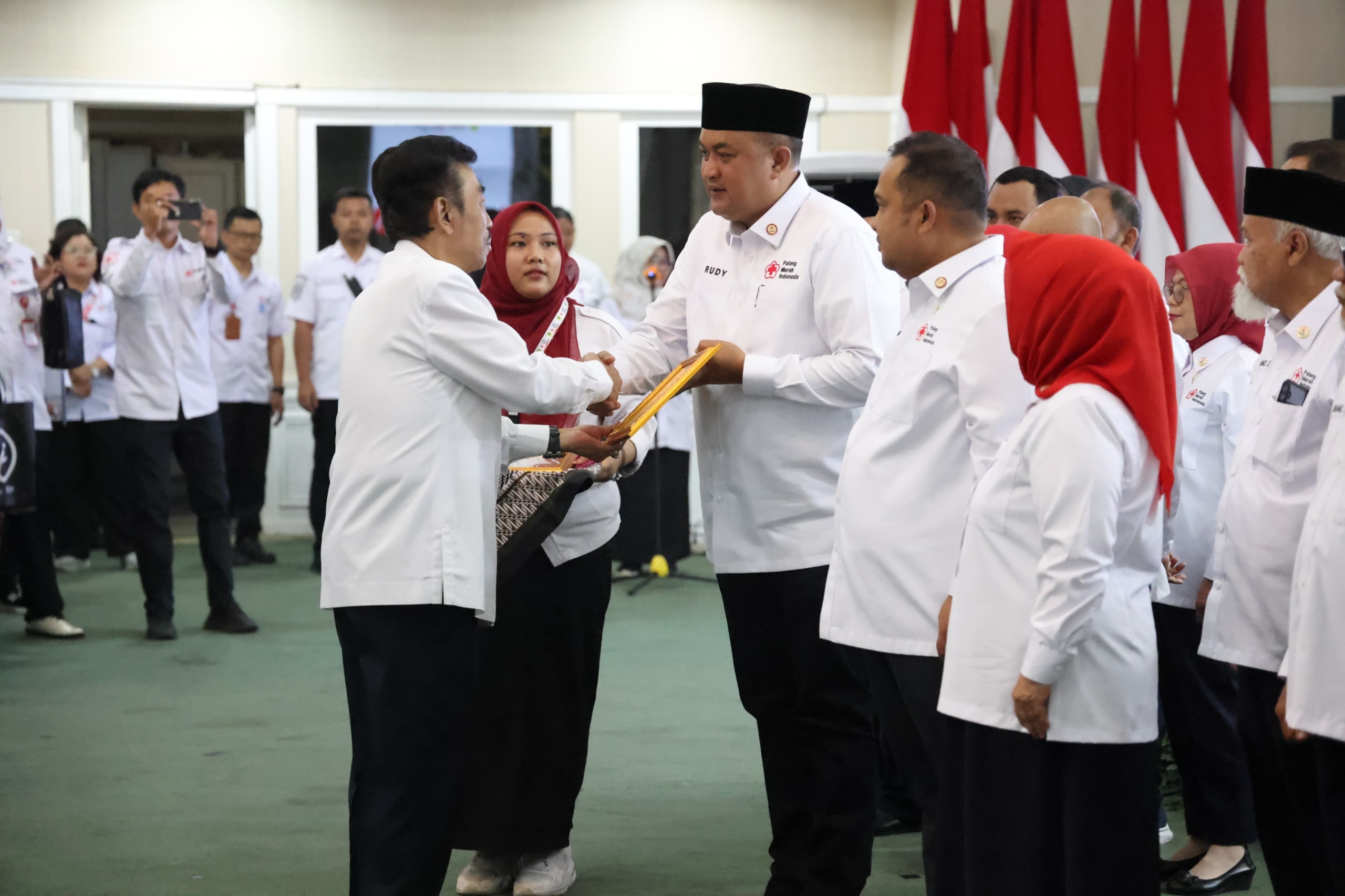 Bupati Rudy Susmanto Siap Dukung PMI Jalankan Misi Kemanusiaan di Bumi Tegar Beriman