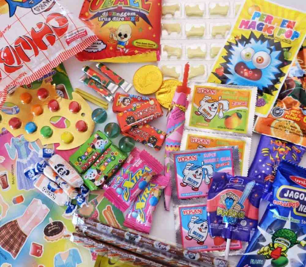 Deretan Jajanan Jadul Tahun 90-an yang Susah Dilupakan