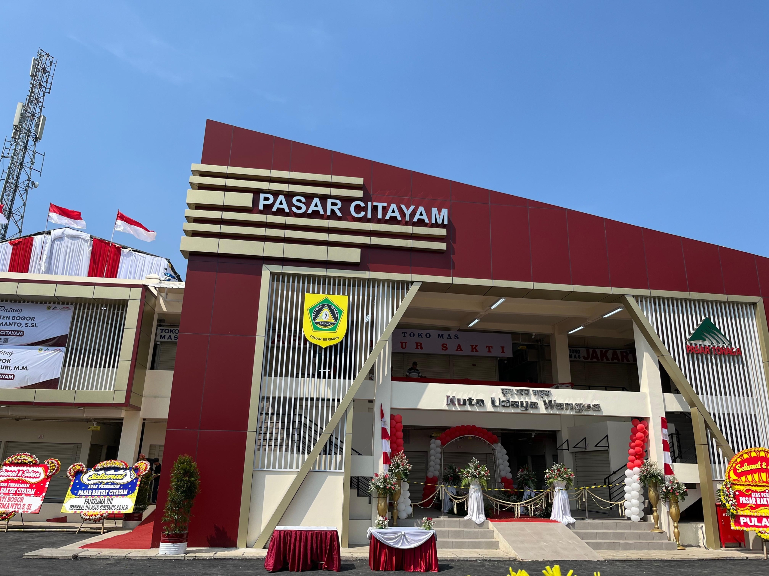 Pasar Citayam Direvitalisasi, Dulu Kumuh kini Lebih Tertata dan Bersih