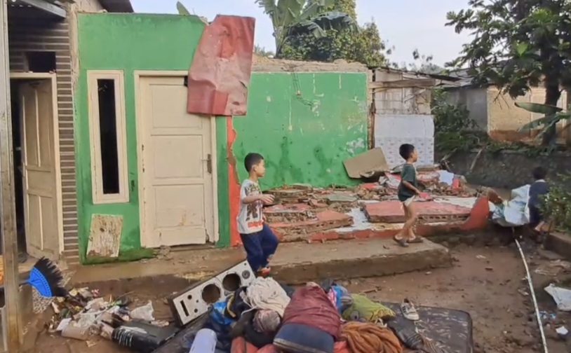 140 Rumah di Rancabungur Terendam Banjir, Warga Mengungsi di Sekolah Dasar 