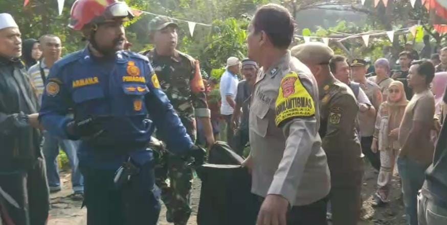Warga Desa Pasir Laja Sukaraja Digegerkan Penemuan Mayat di Sungai Ciluar