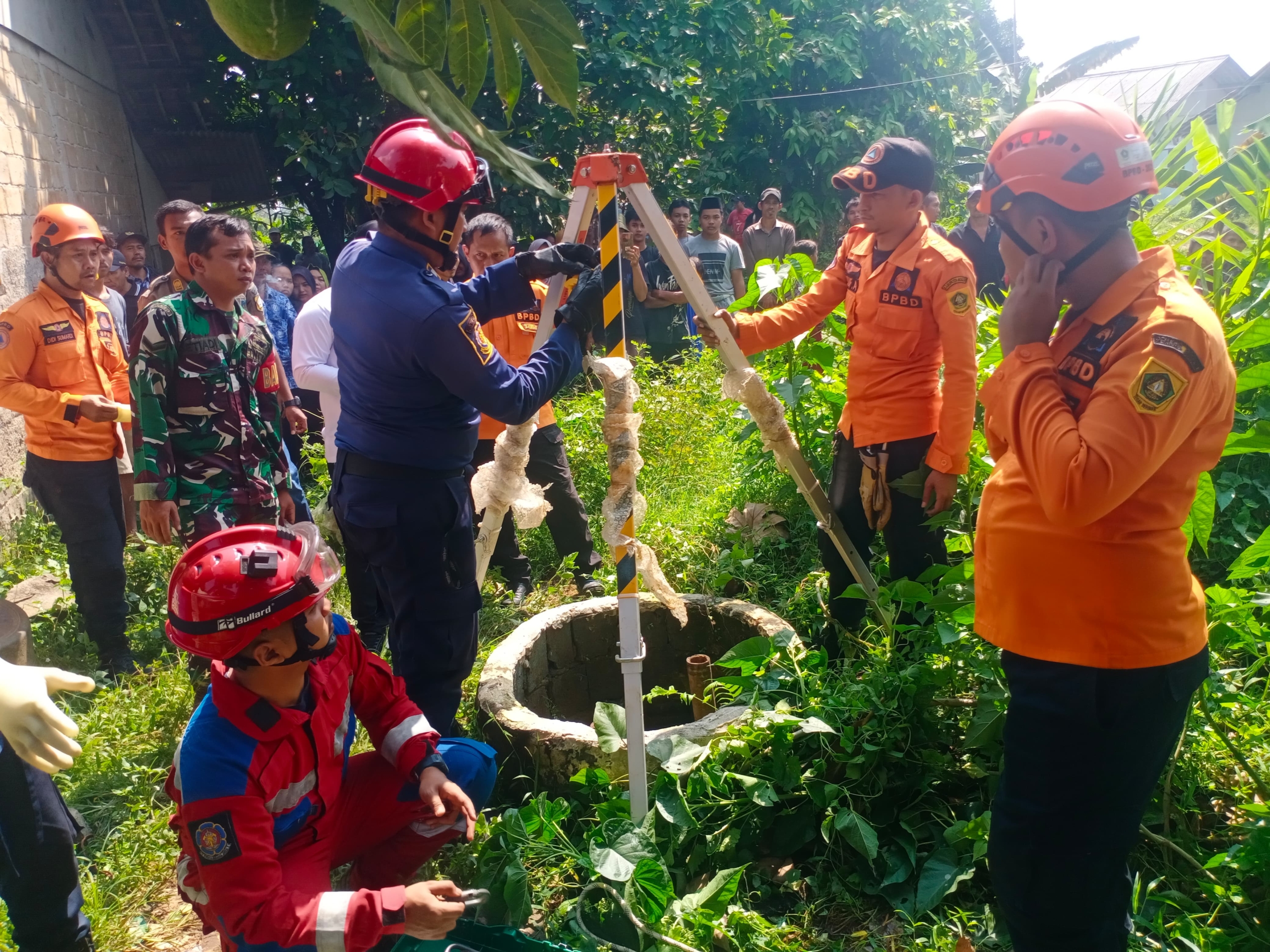 Hilang Tiga Hari, Warga Ciseeng Ditemukan Tewas Dalam Sumur