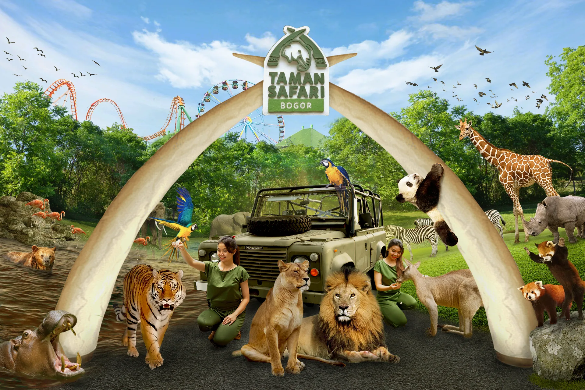 Semangat Kemerdekaan di Taman Safari Bogor: Nikmati Parade Satwa & Promo Agustus Seru!