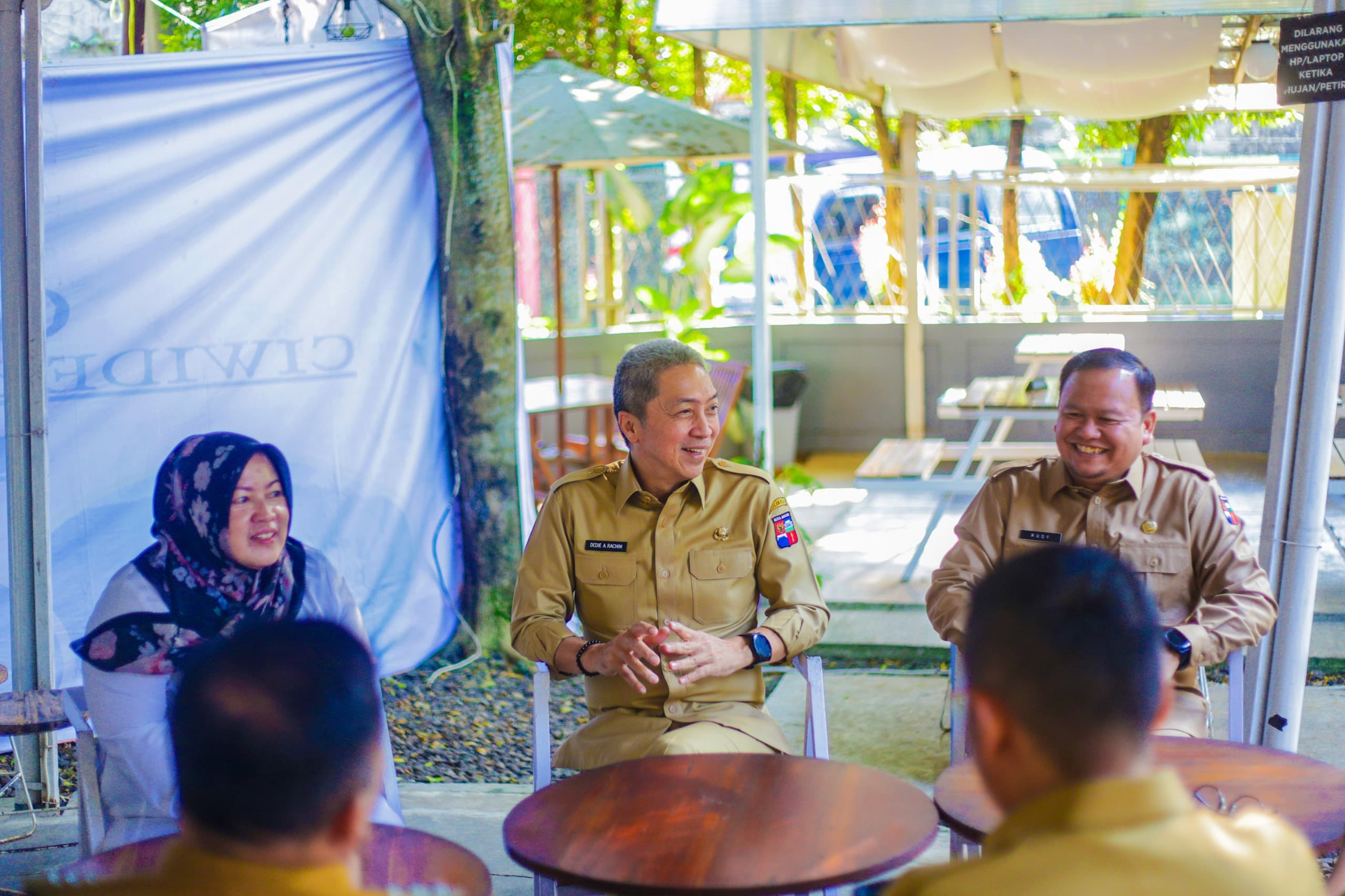 Tinjau Situgede, Dedie Rachim Apresiasi Aksi Lingkungan Marhara