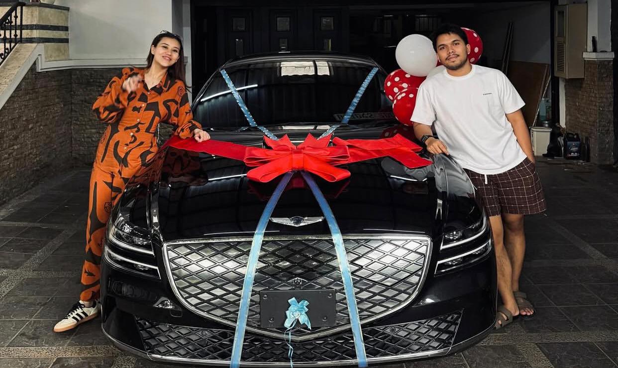 Genesis G80 Berapa Harganya? Viral Hadiah Ulang Tahun Pernikah Thariq Halilintar untuk Aaliyah Massaid