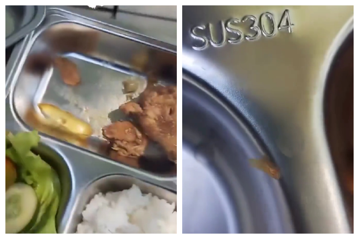 Viral! Video Belatung di Makanan MBG, Empat Siswa SMKN Tuban Dipanggil Sekolah