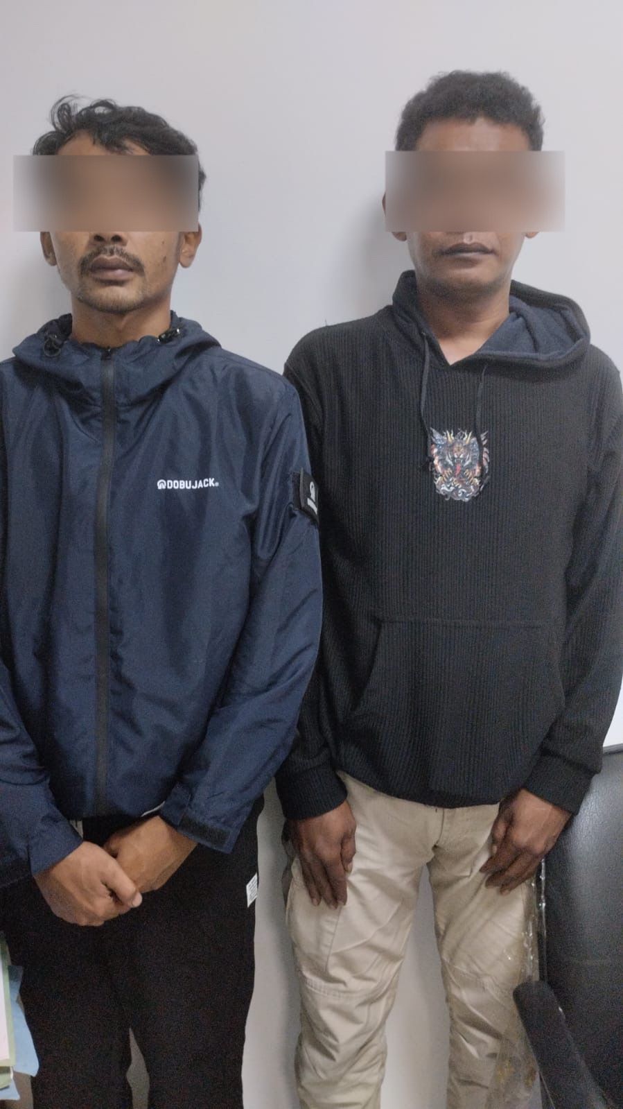 Polres Bogor Tangkap Dua Pelaku Tondongkan Senpi Kepada Mantan Kades 