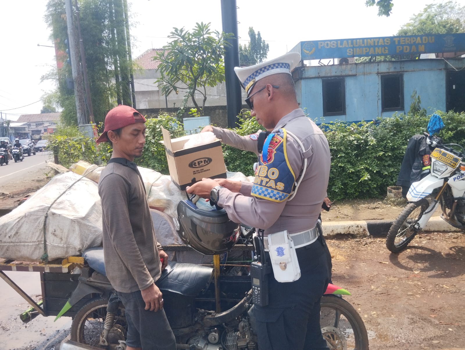 Satlantas Polres Bogor Catat 180 Pengendara Melanggar di Operasi Patuh Lodaya 2025  