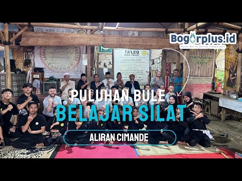 Demi Belajar Silat, Puluhan Bule Eropa Terbang ke Cimande Bogor