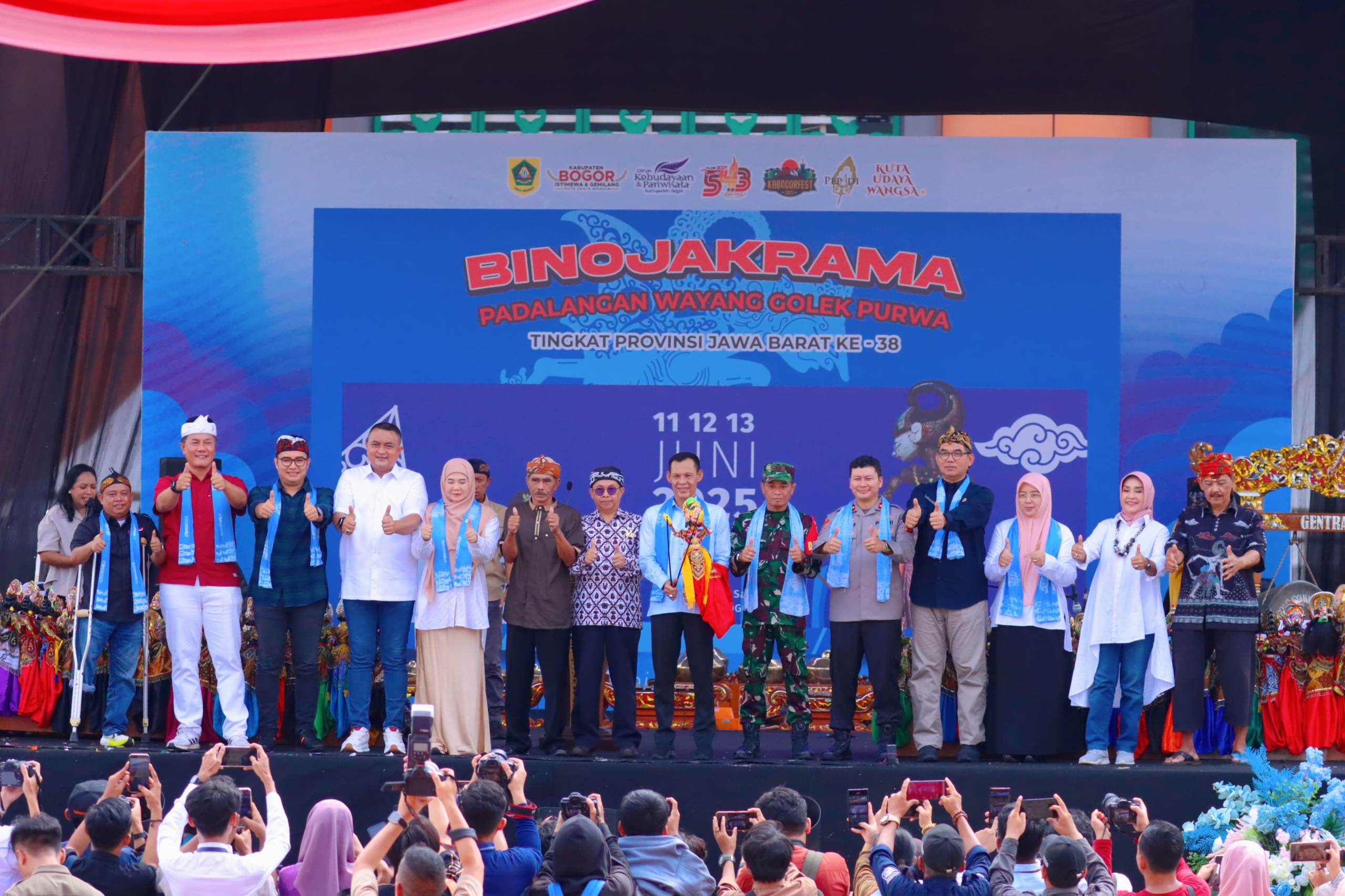 Bupati Bogor Hadiri Kabogor Fest 2025 : Semua Ada Disini