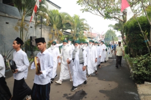Sekda Kabupaten Bogor Melepas Pawai MTQ Kecamatan Cibinong