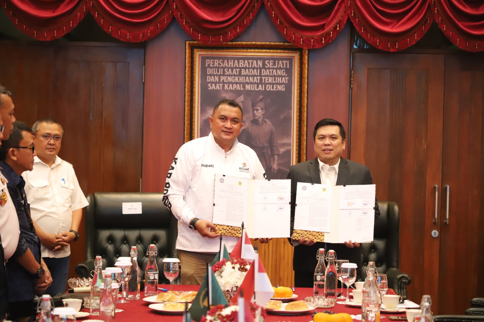 Kolaborasi CSR, Bupati Bogor Akan Tata Ulang Taman KNPI Cileungsi