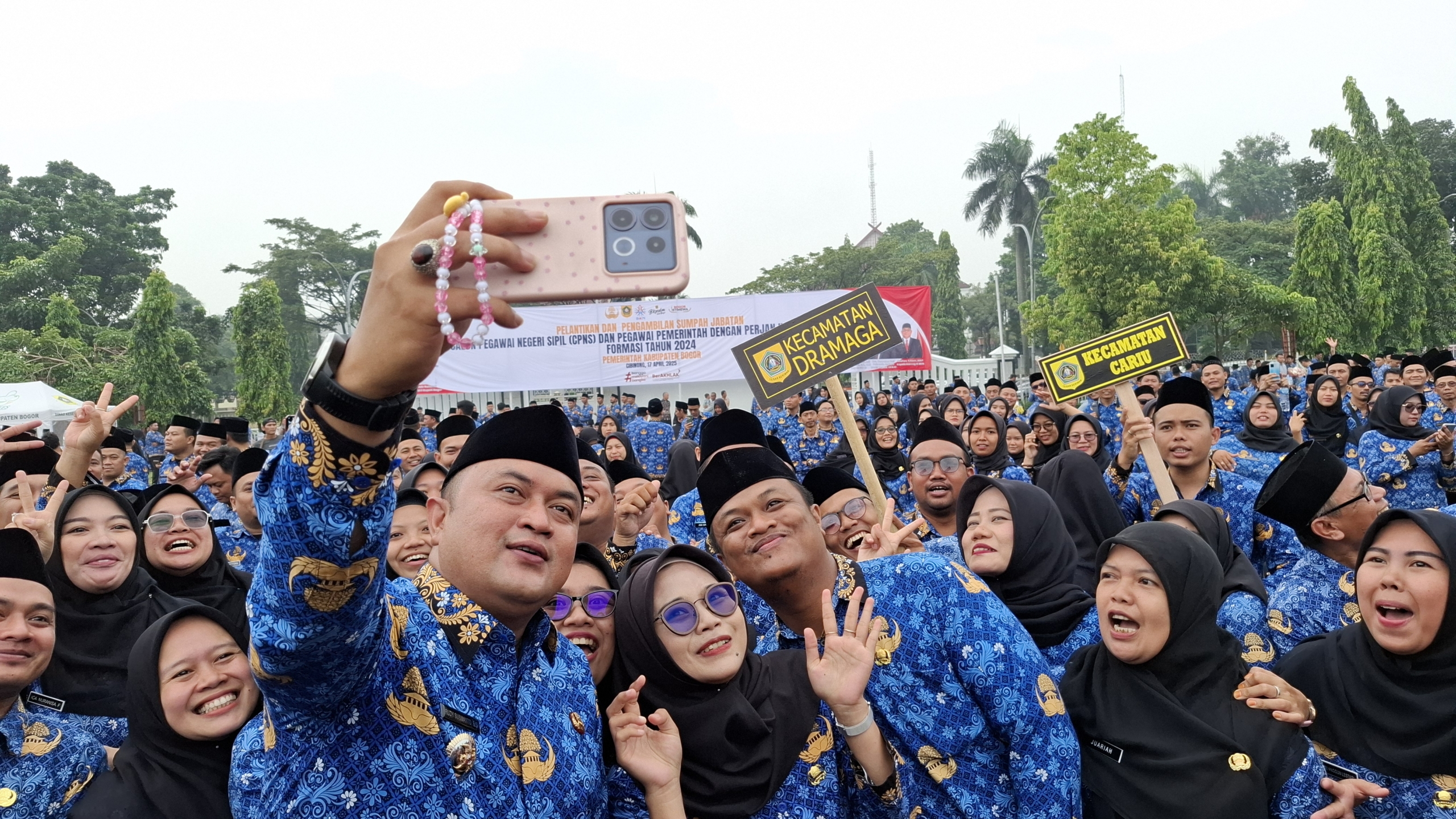 Bupati Rudy Tetapkan 9.756 Formasi PPPK Paruh Waktu di Kabupaten Bogor