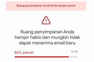 Penyimpanan Gmail Hampir Habis? Ini Cara Membersihkan dan Menambah Ruang