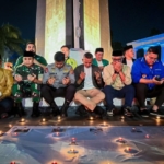 Cahaya Lilin dan Tabur Bunga untuk Kedamaian dari Kota Bogor