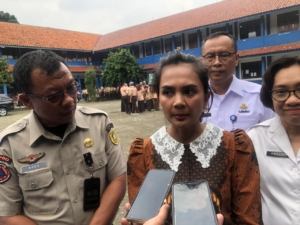 Pasca Bencana Non Alam di Sekolah, Marlyn Maisarah Bersama BMKG Gelar Sosialisasi Kebencanaan