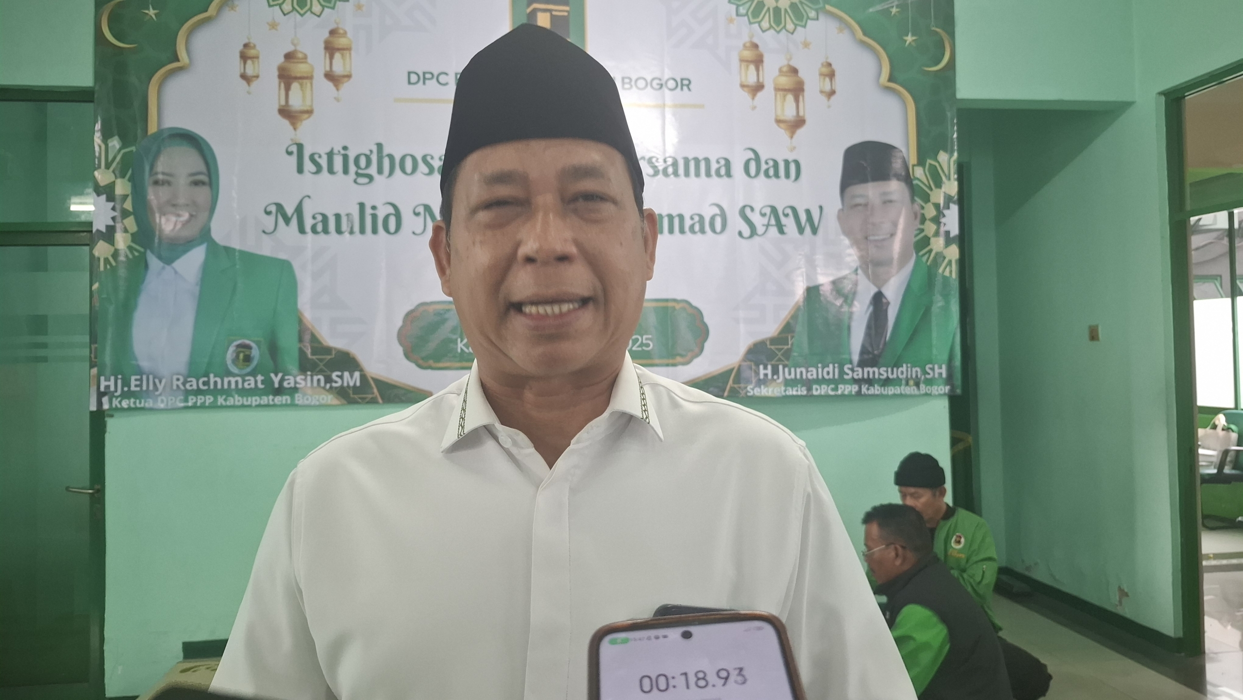 Atap Sekolah SMKN 1 Cileungsi Ambruk, Wakil Ketua DPRD Kabupaten Bogor Dorong Audit dan Perbaikan Segera