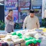 Presiden Prabowo Pimpin Pemusnahan 214 Ton Narkoba Senilai Rp29,37 Triliun di Jakarta