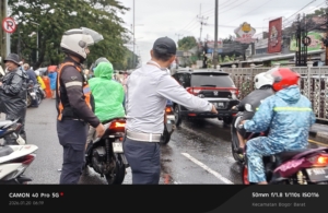 Dishub Kabupaten Bogor Tertibkan Parkir Liar di Pasar Cibinong