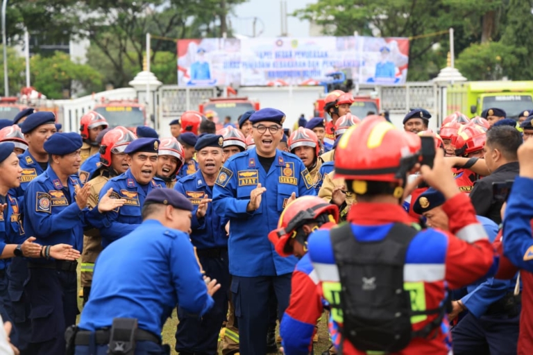 Rudy Susmanto Minta Damkar Tingkatkan Waktu Respons Penanganan Kebakaran