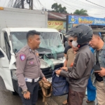 Kecelakaan Beruntun di Jalan KS Tubun Bogor, Pengemudi Carry Dilarikan ke RS