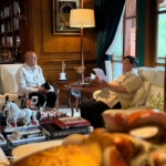 Prabowo Bahas Hilirisasi Rp100 Triliun di Hambalang