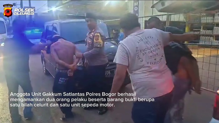 PHL Gakkum Satlantas Polres Bogor Jadi Korban Begal di Cileungsi, Dua Pelaku Ditangkap