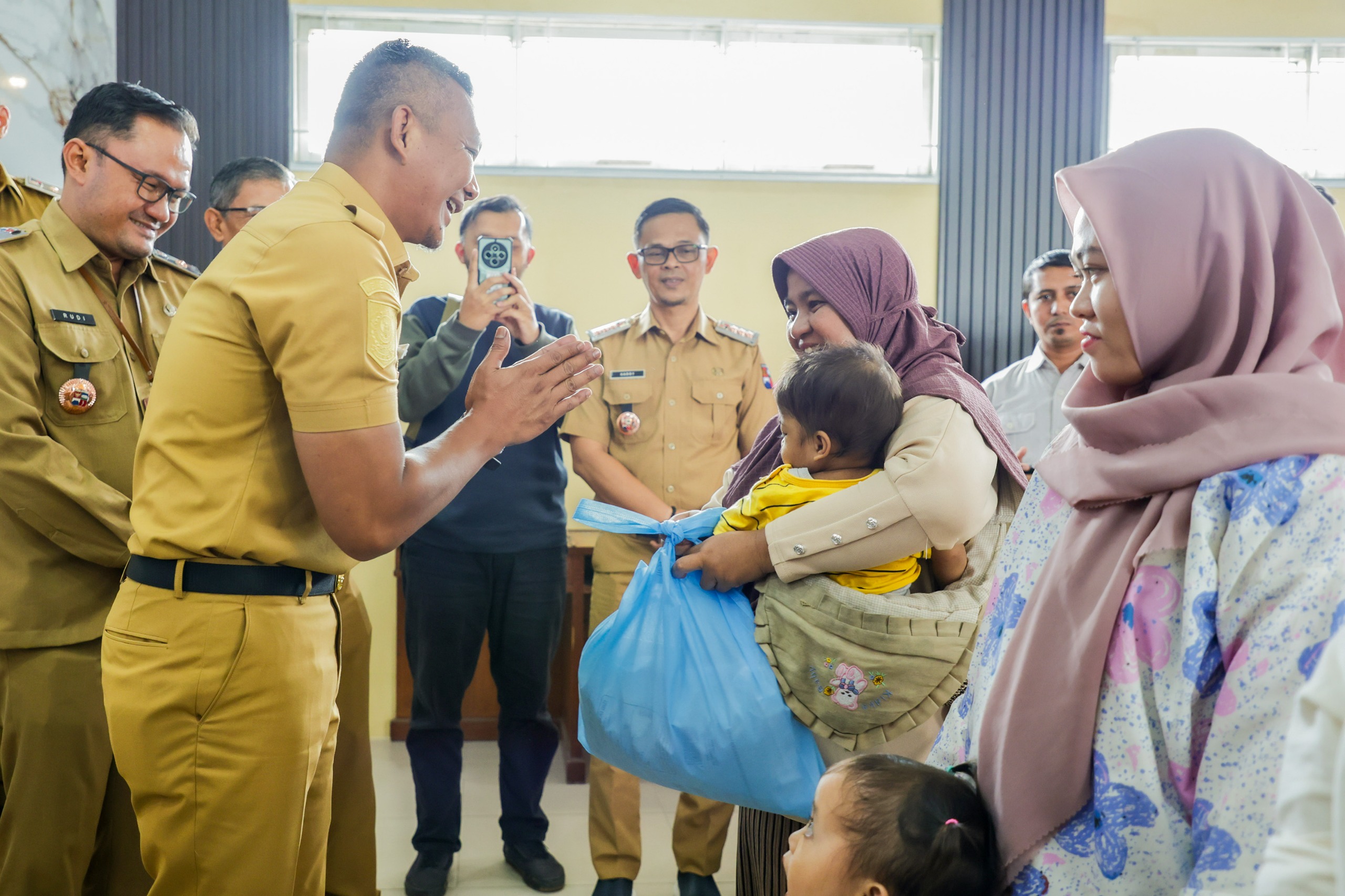 71 Anak Pengidap Stunting di Bogor Selatan Mendapat Bantuan Pangan Selama 6 Bulan