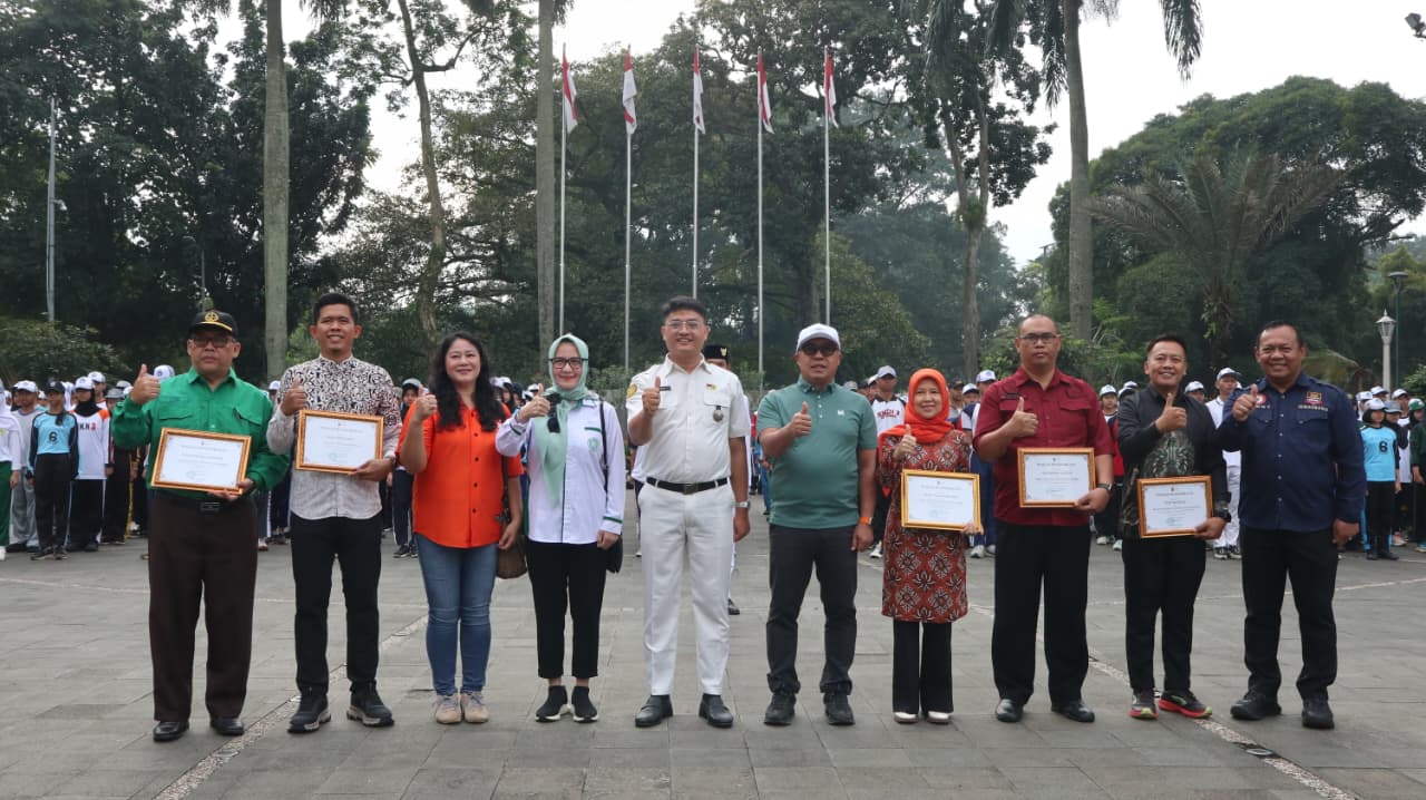 Denny Mulyadi Resmi Buka Kegiatan Latihan Gabungan dan Sosialisasi Seleksi Calon Paskibraka Kota Bogor 2026