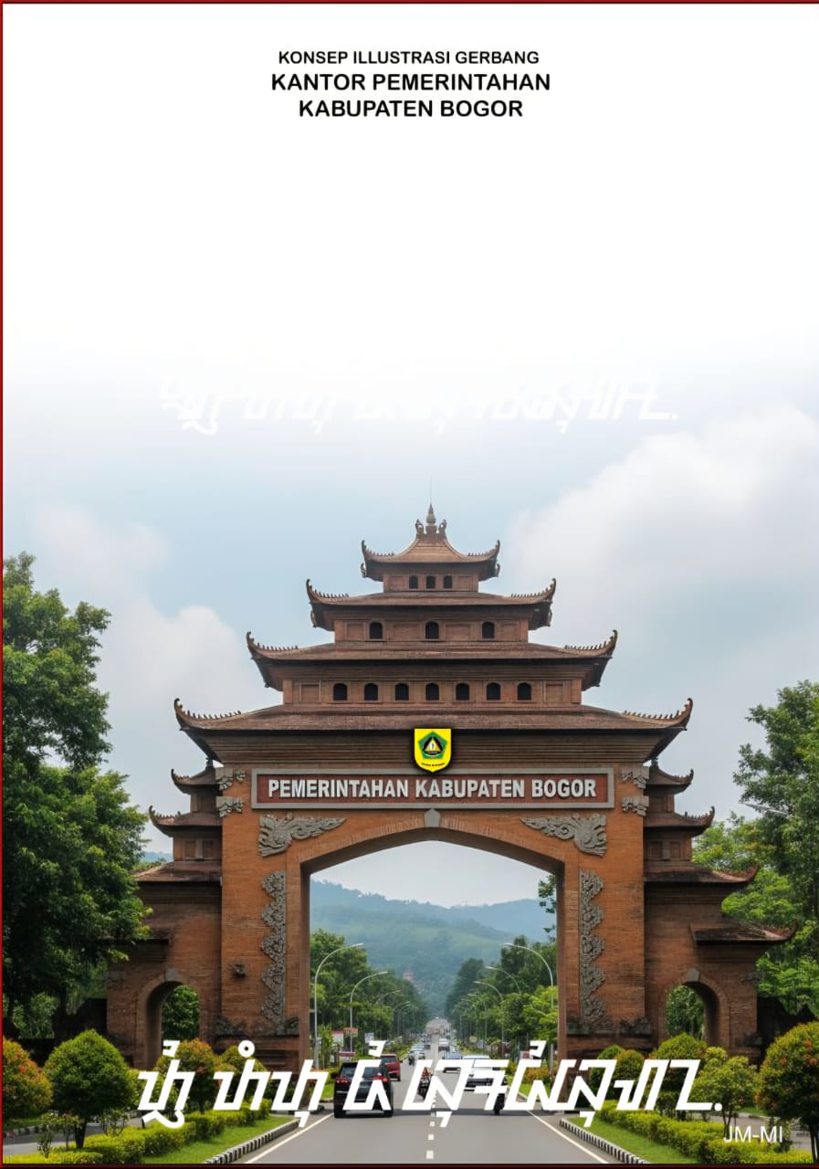 Gerbang Kerajaan Pajajaran di Alun-alun Tegar Beriman : Ikon Budaya dan Filosofi Pemerintahan