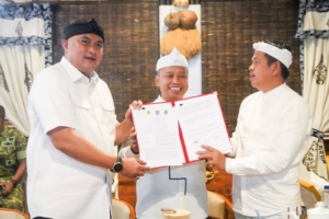 Hadiri Pertemuan Kepala Daerah Jabar, Rudy Susmanto Teken MoU Underpass Citayam–Bojonggede