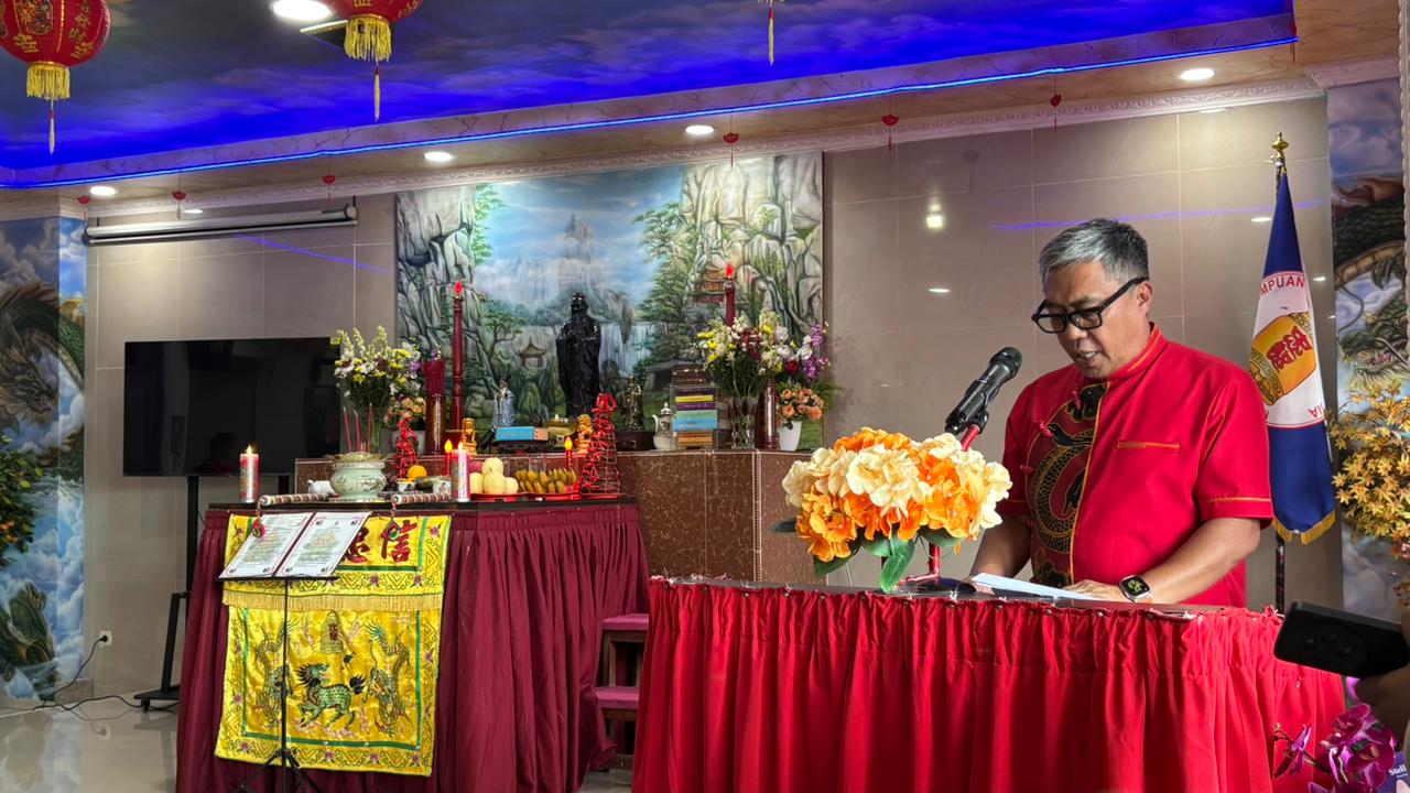 Denny Mulyadi: Tahun Baru Imlek 2577 Kongzili jadi Momentum Perkuat Kebersamaan Masyarakat