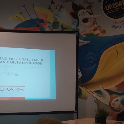 Survei Indikator Politik Ungkap 80 Persen Warga Kabupaten Bogor Puas pada Kinerja Rudy Susmanto- Jaro Ade