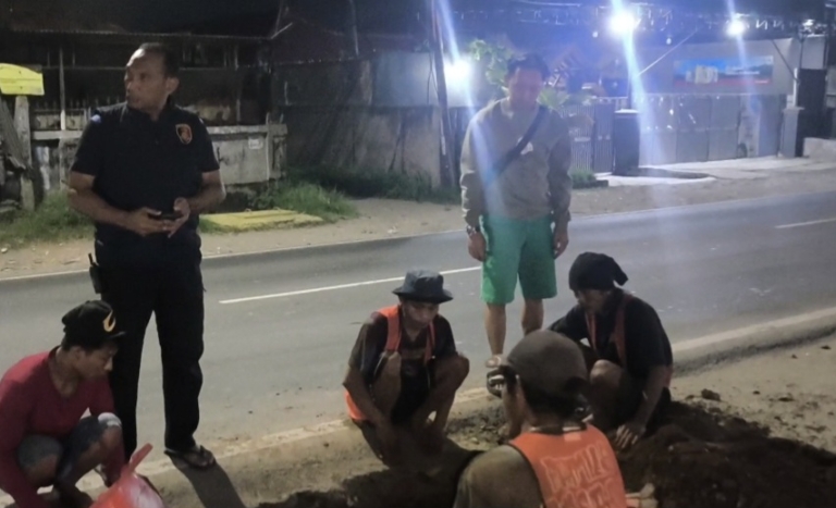 Polsek Cileungsi Amankan Sindikat Pencurian Kabel Tanah Milik Telkom